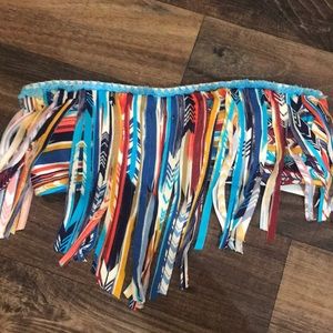 Lucky Brand Boho Bathing Suit Tube Top